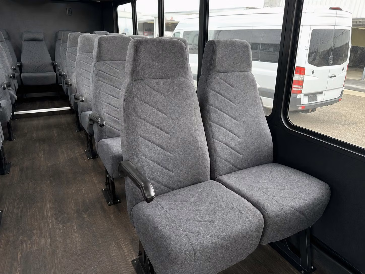 18 passenger minibus inside
