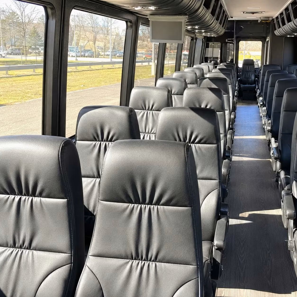 25 passenger minibus inside