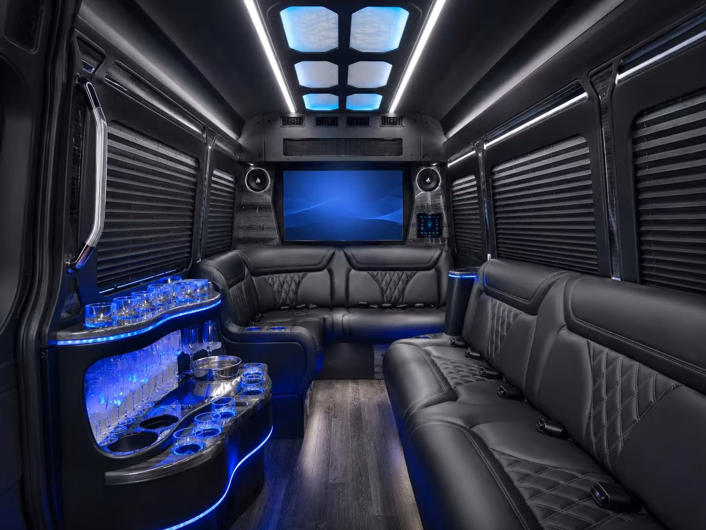sprinter limousine inside