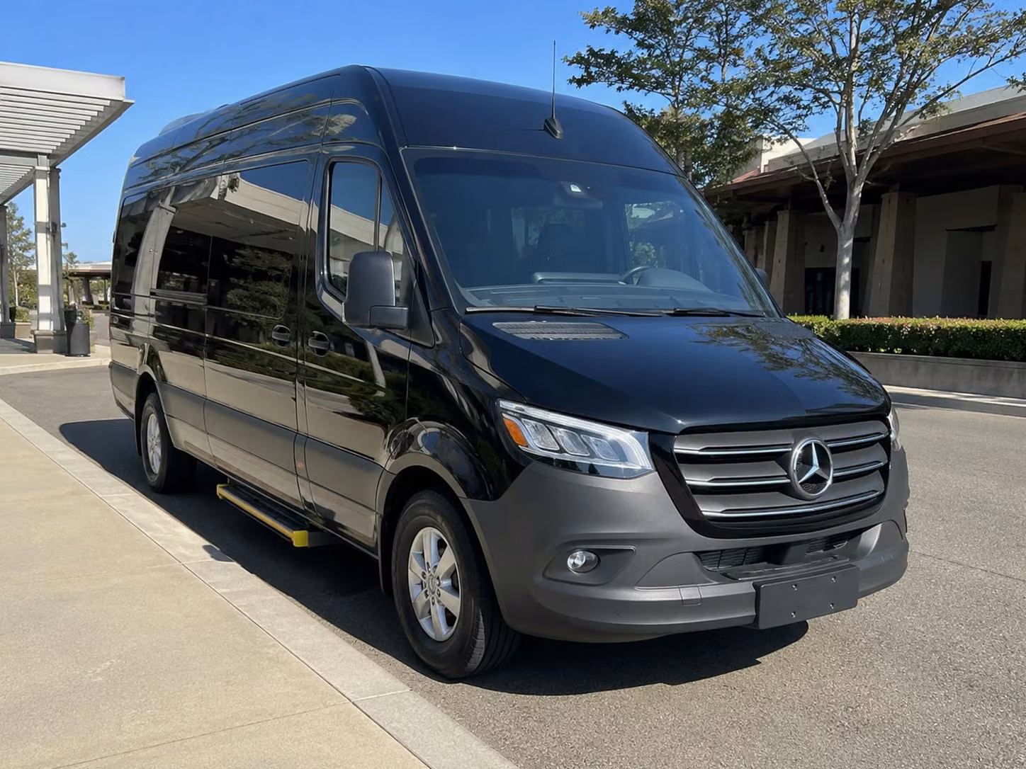 sprinter van with driver